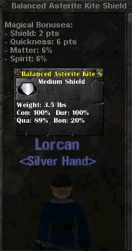 Picture for Balanced Asterite Kite Shield