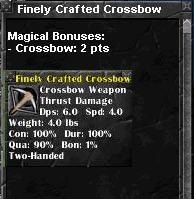 Picture for Finely Crafted Crossbow