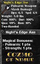 Picture for Night's Edge Axe