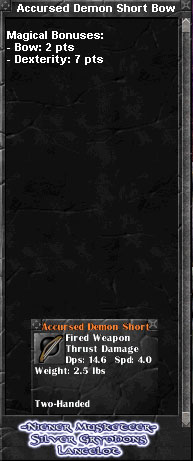 Picture for Accursed Demon Short Bow (nls)