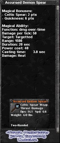 Picture for Accursed Demon Spear (nls)