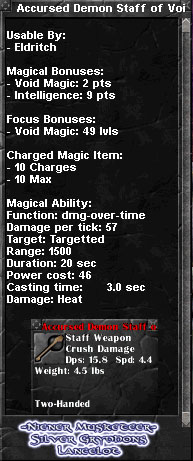 Picture for Accursed Demon Staff of Void (nls)