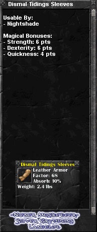 Picture for Dismal Tidings Sleeves (Hib) (nls)