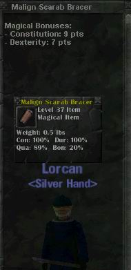 Picture for Malign Scarab Bracer (Hib)