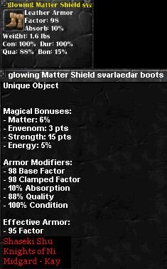 Picture for Glowing Matter Shield Svarlaedar Boots (u)