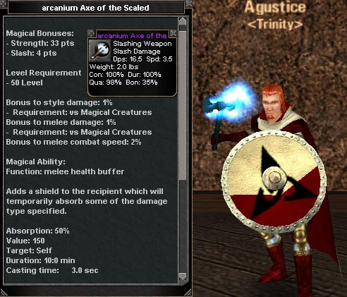 Picture for Arcanium  Axe of the Scaled (Alb)