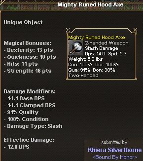 Picture for Mighty Runed Hood Axe (Alb) (u)