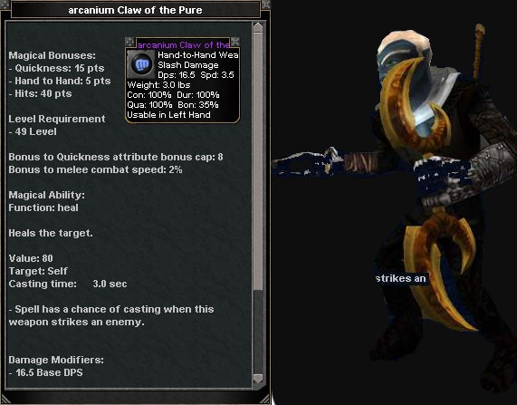 Picture for Arcanium Claw of the Pure