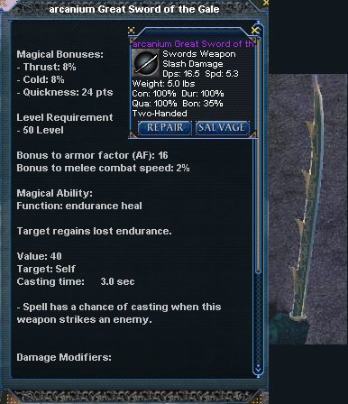 Picture for Arcanium Great Sword of the Gale (Mid)