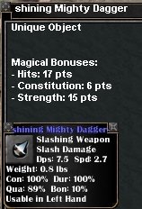 Picture for Shining Mighty Dagger (Alb) (u)
