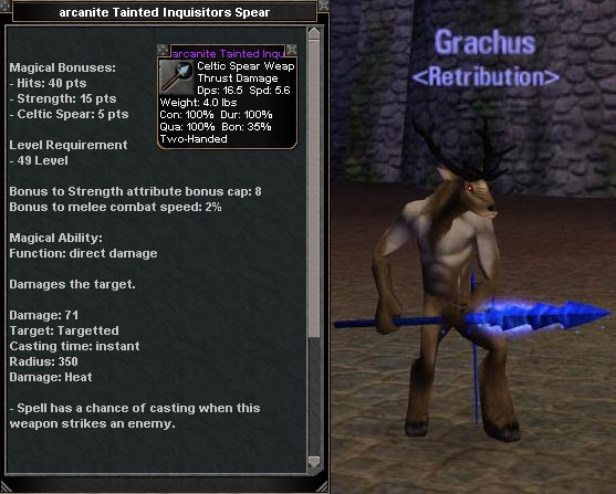 Picture for Arcanite Tainted Inquisitors Spear