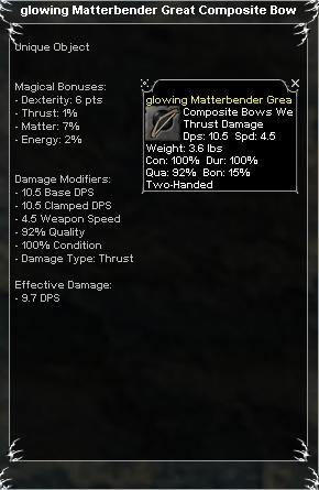 Picture for Glowing Matterbender Great Composite Bow (u)