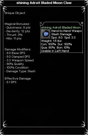 Picture for Shining Adroit Bladed Moon Claw (u)