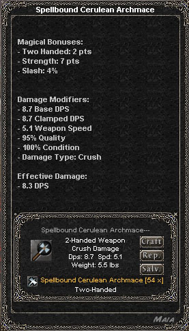 Picture for Spellbound Cerulean Archmace