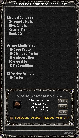 Picture for Spellbound Cerulean Studded Helm (Alb)