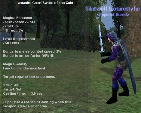 Picture for Arcanite Great Sword of the Gale