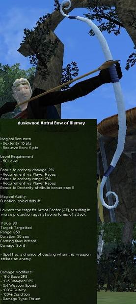 Picture for Duskwood Astral Bow of Dismay (Hib) (nld)