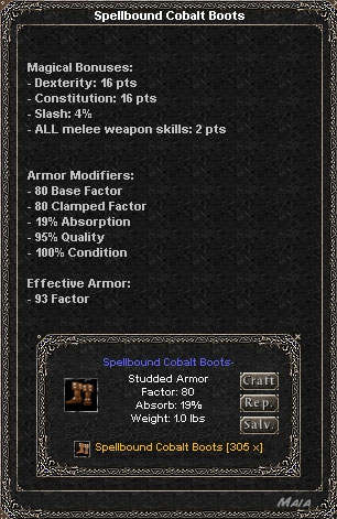 Picture for Spellbound Cobalt Boots (Mid) (studded)