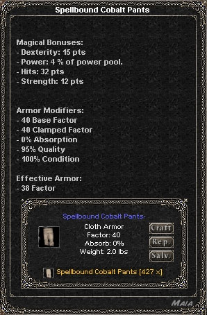 Picture for Spellbound Cobalt Pants (Mid)