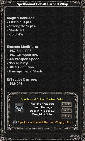 Picture for Spellbound Cobalt Barbed Whip