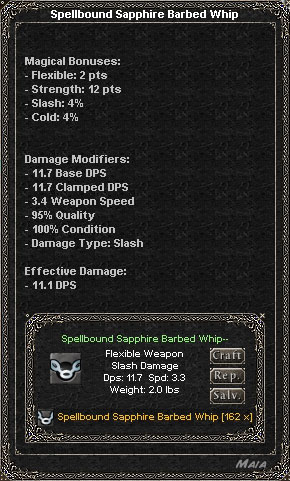 Picture for Spellbound Sapphire Barbed Whip