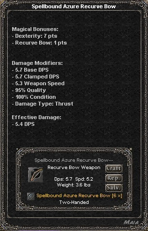 Picture for Spellbound Azure Recurve Bow