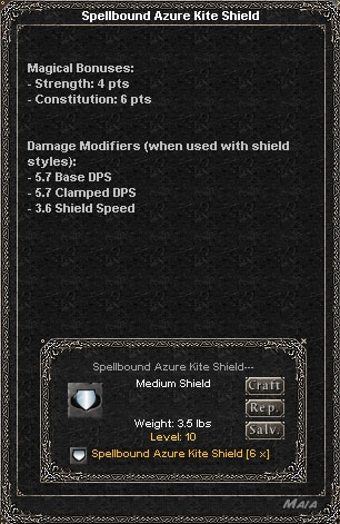 Picture for Spellbound Azure Kite Shield (Mid)