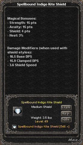 Picture for Spellbound Indigo Kite Shield (Mid)