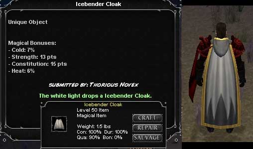 Picture for Icebender Cloak (Alb) (u)