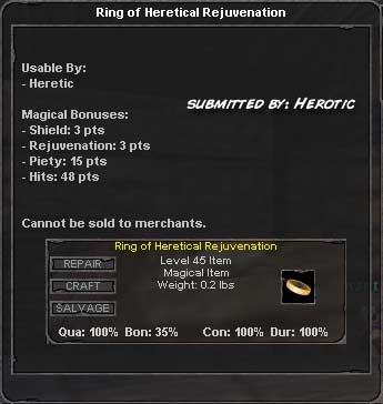 Picture for Ring of Heretical Rejuvenation