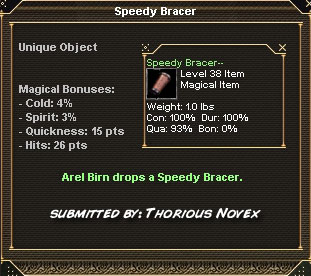 Picture for Speedy Bracer (Alb) (u)