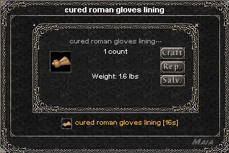 Picture for Cured Roman Gloves Lining