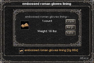 Picture for Embossed Roman Gloves Lining