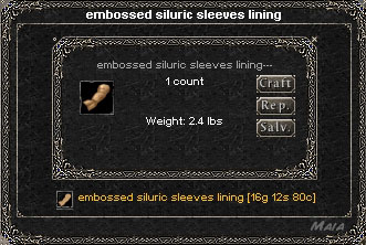 Picture for Embossed Siluric Sleeves Lining