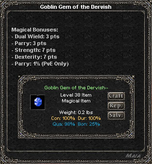 Picture for Goblin Gem of the Dervish
