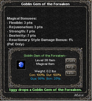 Picture for Goblin Gem of the Forsaken