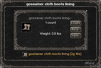 Picture for Gossamer Cloth Boots Lining