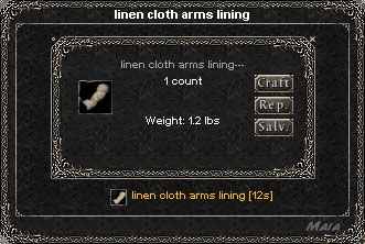 Picture for Linen Cloth Arms Lining