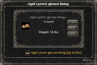 Picture for Rigid Cymric Gloves Lining