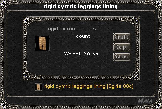 Picture for Rigid Cymric Leggings Lining