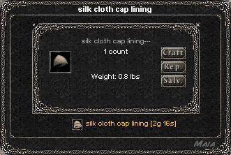 Picture for Silk Cloth Cap Lining