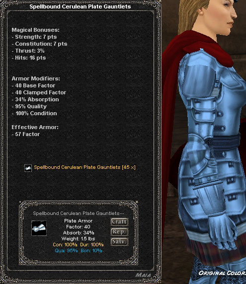 Picture for Spellbound Cerulean Plate Gauntlets