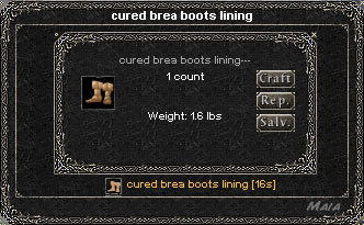 Picture for Cured Brea Boots Lining