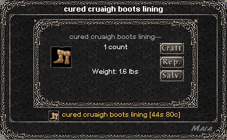 Picture for Cured Cruaigh Boots Lining
