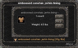 Picture for Embossed Constaic Jerkin Lining