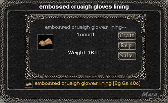 Picture for Embossed Cruaigh Gloves Lining