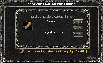 Picture for Hard Constaic Sleeves Lining