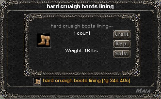 Picture for Hard Cruaigh Boots Lining