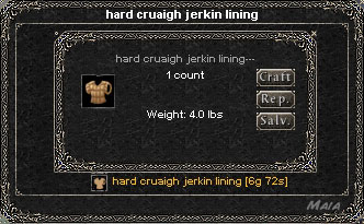 Picture for Hard Cruaigh Jerkin Lining