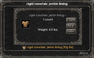 Picture for Rigid Constaic Jerkin Lining